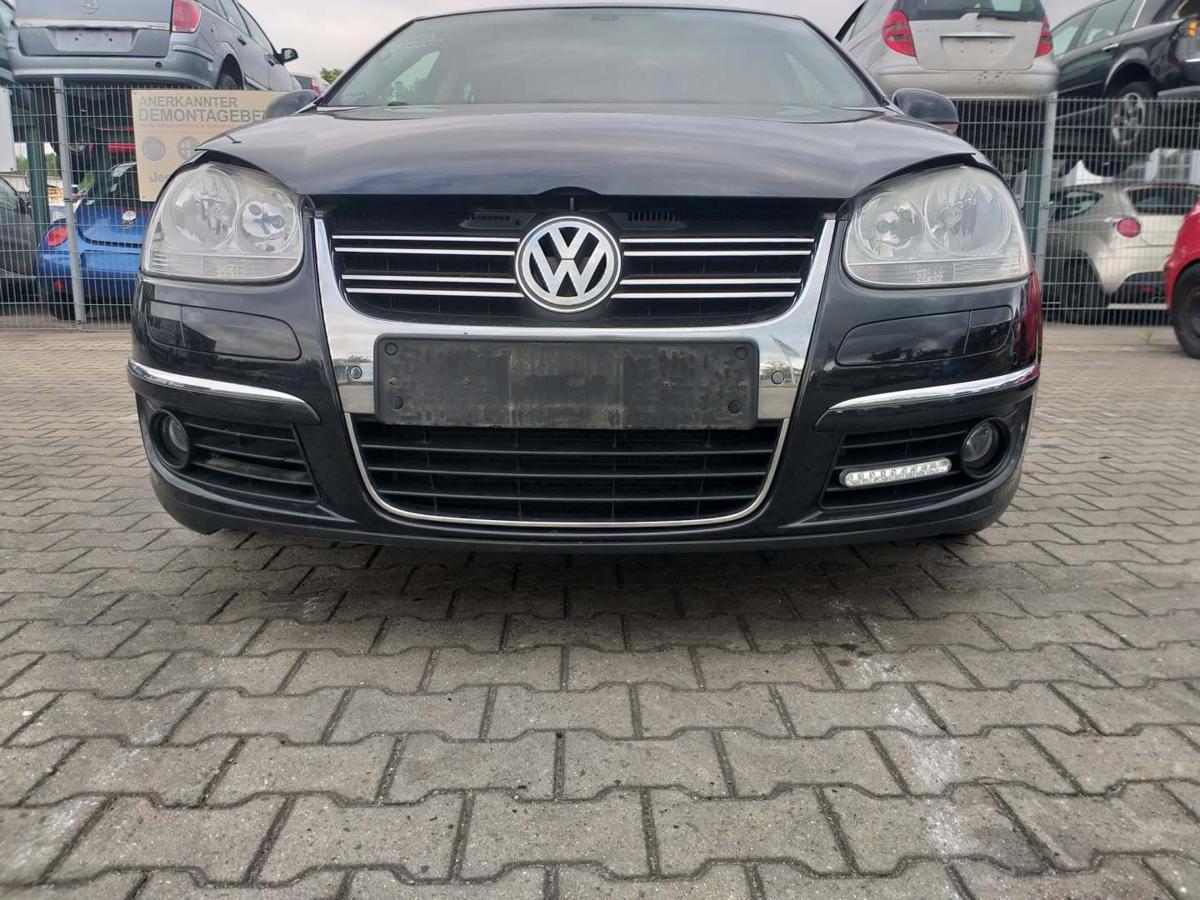 VW Jetta 1K2 original Stoßstange Stossfänger vorn LC9X Deepblack Bj.2009